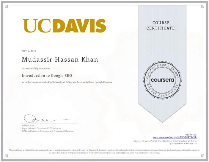 Introduction to Google SEO